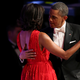 Illustration for article titled POTUS and His 'Better Half,' Michelle Obama, Dance Cheek to Cheek